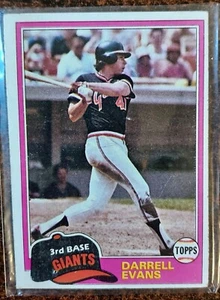 Darrell Evans 1981 Topps Card # 648 New York Giants - Picture 1 of 2