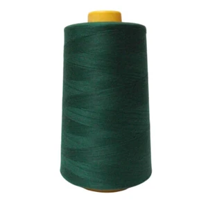 6000-Yard Spool Sewing Thread - 100% Polyester Overlock Cone for All Fabrics - Picture 1 of 53