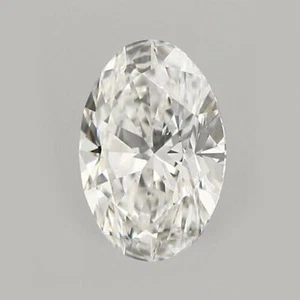 GIA CERTIFIED 0.71 Ct. Natural Oval Cut Diamond H Color IF Clarity - Picture 1 of 8