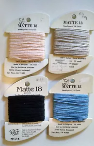 Rainbow Gallery Matte 18 Needlepoint Embroidery Thread - Picture 1 of 5
