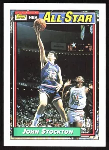 JOHN STOCKTON 1992-93 TOPPS ALL STAR #101 UTAH JAZZ - Picture 1 of 2