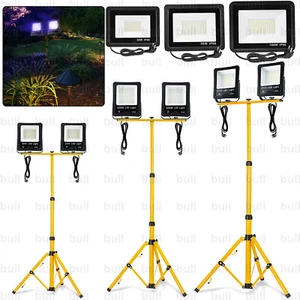 2x LED Inundador RGB con Trípode 10/20/30/50W Faros Proyector Exterior - Imagen 1 de 55