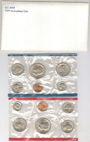 1979 United States Mint Uncirculated Coin Set Cover