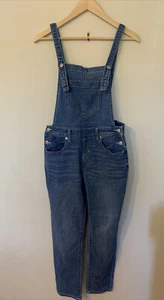 Cat & Jack Youth Girls Super Stretch Denim Overalls Size 14/16 XL - Picture 1 of 21