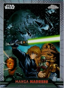 2023 Topps Chrome Star Wars MANGA MADNESS #MM-9 Return of the Jedi Insert - Picture 1 of 2