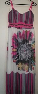 Women Boho Floral Print Maxi Dress - Picture 1 of 6