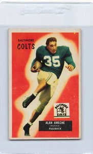 1955 Bowman #8 Alan Ameche Colts VG/EX 1314 - Picture 1 of 2