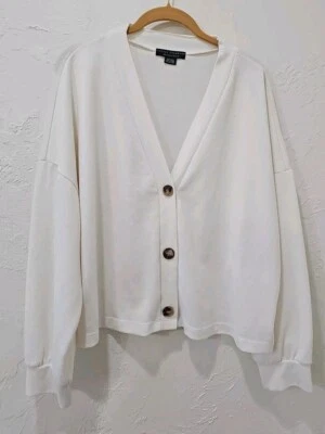 Cárdigan de excursión de manga larga crema para mujer Social Standard by Sanctuary Foto 1 de 4