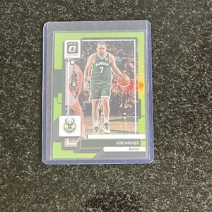 Joe Ingles /149 Lime Green Panini Donruss Optic Basketball 2022-23 Bucks - Picture 1 of 3