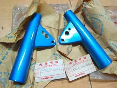 Cubierta horquilla delantera superior Honda CL90 CL90ZK1 L/R NUEVO DE STOCK Sapphire 51602 y 51606-106-000CN Foto 1 de 2