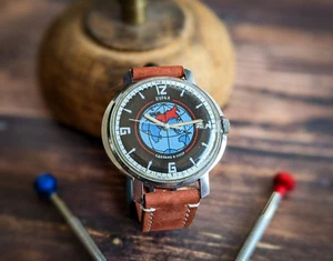RARE Vintage Vostok Buran watch.  Space Sputnik Dial. 2414A. Space shuttle - Picture 1 of 11