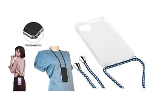 TPU Handy Kette Umhängetasche Hülle Cover Kordel Marine für Apple iPhone 11 Pro - Bild 1 von 2