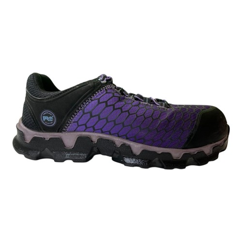 Scarpe da ginnastica Timberland Pro da donna Powertrain Sport SD in lega con punta di sicurezza viola 10 W