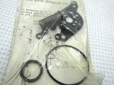 PARKER, BELLOWS, SCHRADER Parker K352-166 Replacement Seal Kit L-Valve K352166 Schrader Bellows