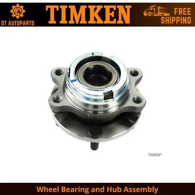 Conjunto de cojinete de rueda y buje delantero Timken para Infiniti Ex37 2013 AWD Foto 1 de 4