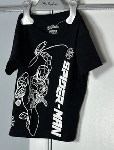 Camiseta negra Spiderman 2T nueva sin etiquetas - Imagen 1 de 3