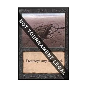 WOTC MtG Collector's Ed Sinkhole (CE) (C) EX - Picture 1 of 1