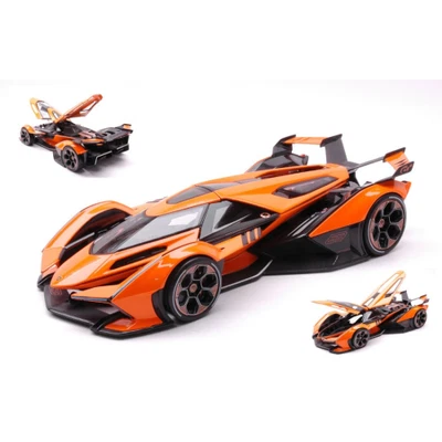 LAMBORGHINI V12 VISION GRAN TURISMO 2021 ORANGE 1:18 Maisto Auto Stradali Modell - Immagine 1 di 4