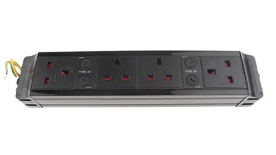 RS PRO Tipo G - Unidad de distribución de energía británica de 4... - Imagen 1 de 4