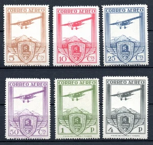 SPAIN 1930 SC# C12/C17 RAILWAY AIR POST MNH FORGERY - Picture 1 of 2