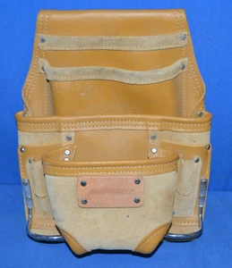 Masterforce 2” Toolbelt And Pouch With Hammer Hangers - Picture 1 of 2