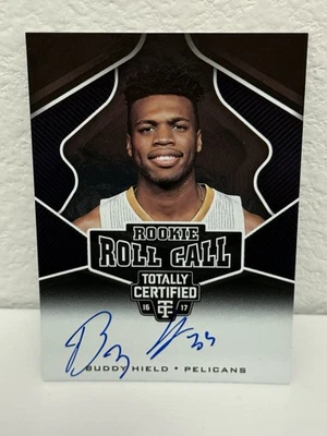 2016-17 Panini Totalmente Certificado - BUDDY HIELD (RC) Rookie Roll Call Autógrafo - Imagem 1 de 2