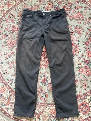 Pantalones Outlier Para Hombre 33x32 Gris Tela de Trabajo Schoeller Doble Tejido Lona Nanosfera Foto 1 de 4