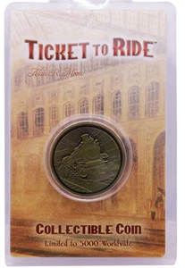 Zug um Zug Limited Edition Sammlerstück Zug Münze - Bild 1 von 4