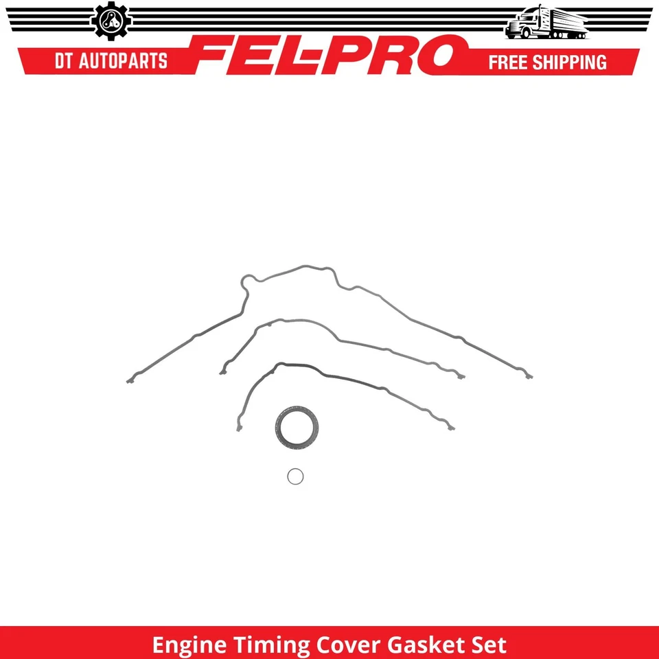 For 2003-2019 Ford E-450 Super Duty Engine Timing Cover Gasket Set Fel-Pro 2004 - Image 1 of 1
