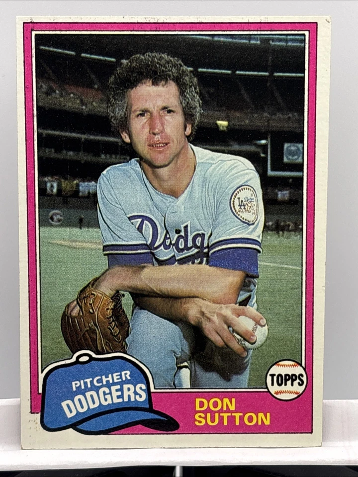 1981 Topps - Don Sutton #605 In1678 - Image 1 of 2