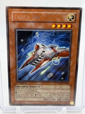 YU-GI-OH! DELTA TRI 1ST EDITION TSHD-EN030 LIGHT MACHINE EFFECT CARD KONAMI - Image 1 of 4
