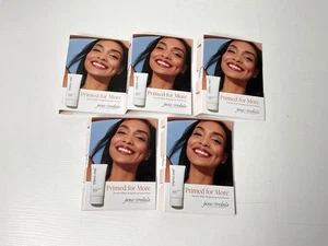 SET BESTEHEND AUS 5 Jane Iredale Smooth Affair Illuminating Glow Gesichtsgrundierung 0,24 flüssige Unzen - Bild 1 von 7