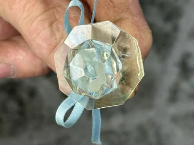 Choice Crystal Baby Binky / Adorno / Regalo. Navidad Y2K Vintage Foto 1 de 4