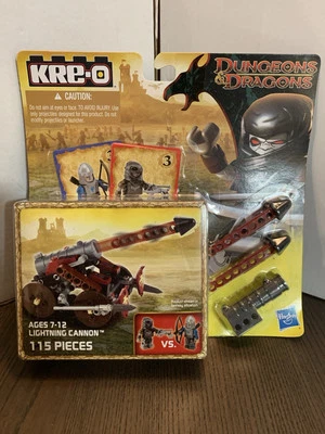 2013 Hasbro | Kre-O Dungeons and Dragons | Lightning Cannon | 115 Piece Set - Image 1 of 2