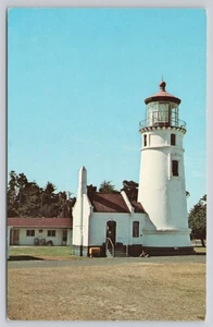 Umpqua Leuchtturm State Park Winchester Bay Oregon Küste Postkarte - Bild 1 von 2
