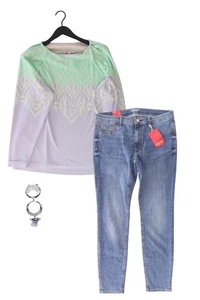 Completo moda donna taglia XL con Street One maglione taglia 46 e bracciale - Picture 1 of 13