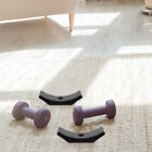 6 Pcs Barbell Holder Floor Stand Home Fitness Equipment Weight Bracket Hollow