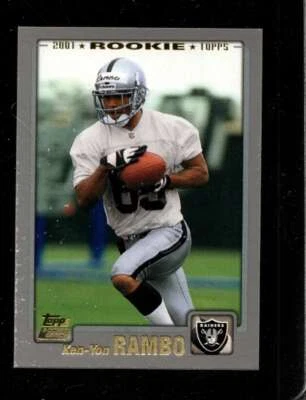 2001 TOPPS #319 KEN-YON RAMBO EXMT (RC) COWBOYS *X81484 - Image 1 of 2
