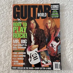Guitar World Magazine, Mai 1991, ACDC, Doors, Mr. Big Poster - Bild 1 von 2