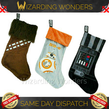 Star Wars Christmas Stocking BB8 Darth Vader Chewbacca Official Disney Gift UK
