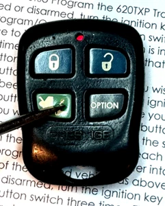 PRESTIGE 4-BUTTON H5OT32 KEYLESS CAR REMOTE TRANSMITTER KEY FOB APS620TX TESTED - Bild 1 von 6