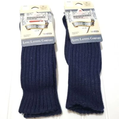 Calcetines holgados vintage azul marino Wigwam stock muerto 4-6Ne Foto 1 de 4