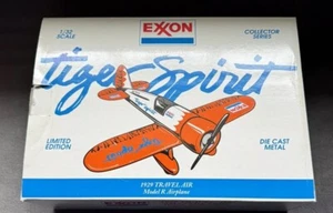 NIB SPEC CAST EXXON TIGER SPIRIT 1929 DIE CAST MODEL R AIRPLANE BANK #40015 1/32 - Picture 1 of 5