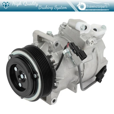 Compresor de aire acondicionado compatible con Infiniti G37 2008-2013 para FX37 2013 3,7 L Foto 1 de 4