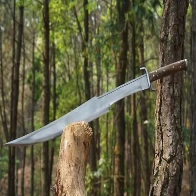 Wikinger Schwert 34 Zoll Handgeschmiedet Carbonstahl Klinge Jagd Custom - Bild 1 von 4