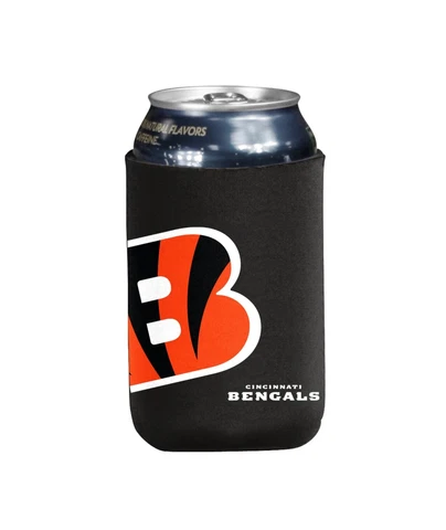 Cincinnati Bengals Can or Bottle Cooler, NFL Coozie Koozie Oversized Logo Cover