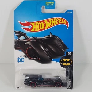 Batimóvil Hot Wheels 2015 5/5 Mattel Batman 190/365 negro rojo - Imagen 1 de 3