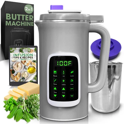 ALPHA420 Decarboxylator & Infuser Machine, Magic Infusions for Butter, Oil herb extractor