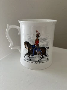 Astbury Royal Albert Works | Ceramic Mug | Officer Of The 11th Light Dragoons - Picture 1 of 8