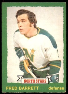1973-74 O-Pee-Chee Light Backs Fred Barrett #264
